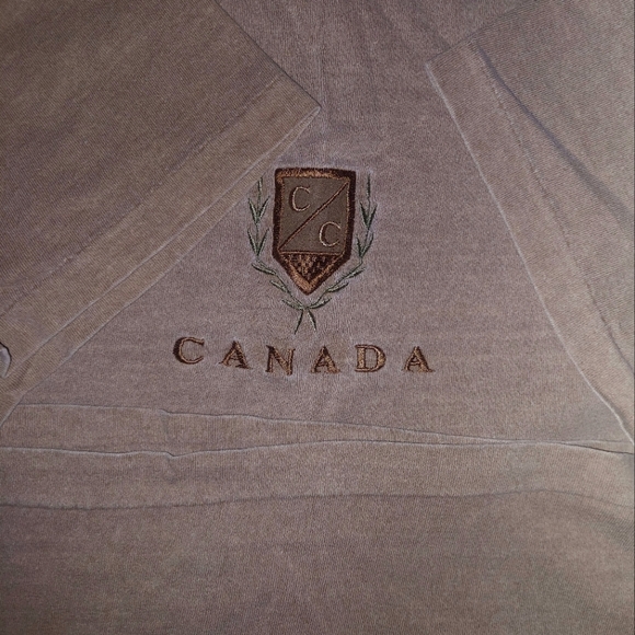 Vintage Canada Center Logo T Shirt - Picture 4 of 7